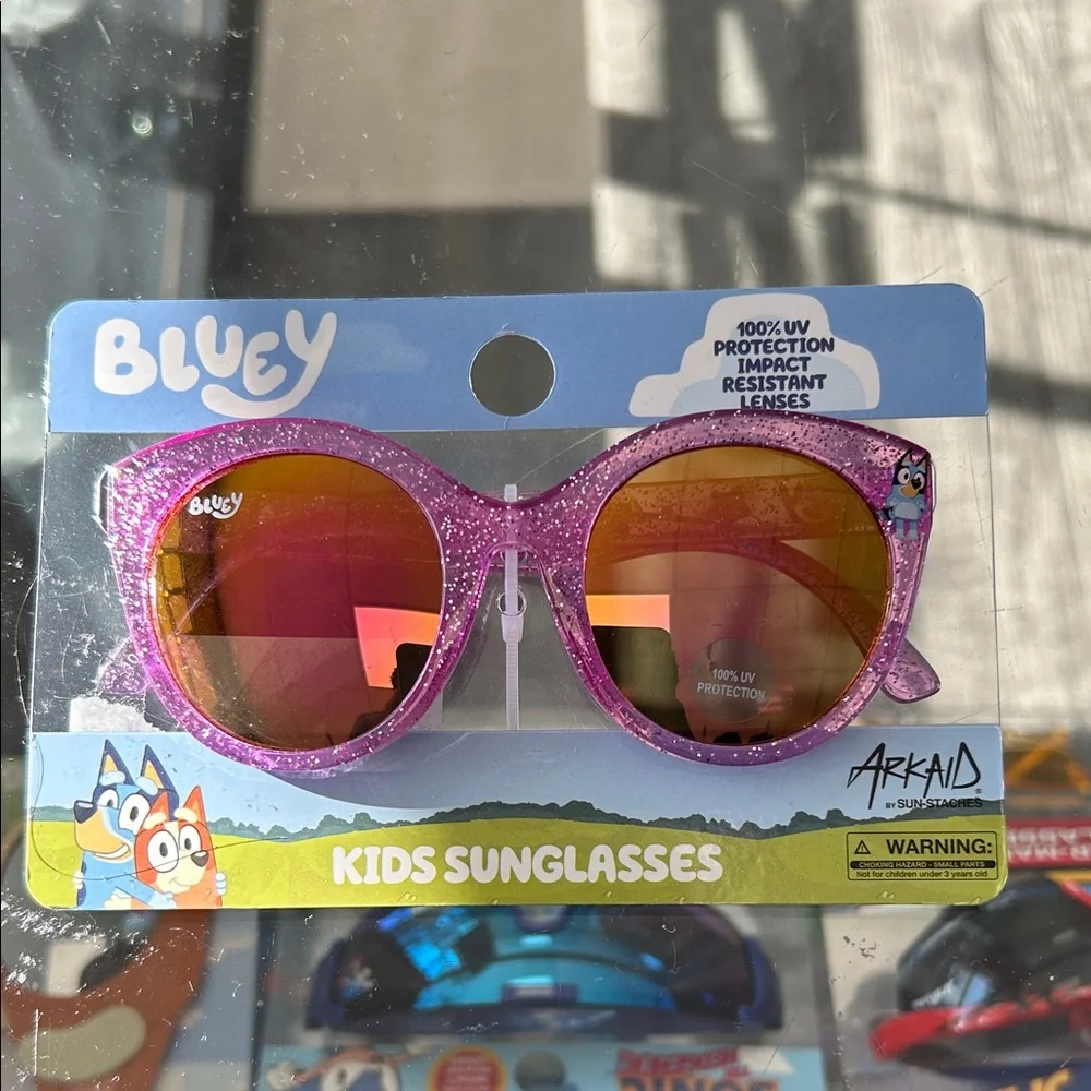 Lucy Kids Sunglasses - Purple Sparkle